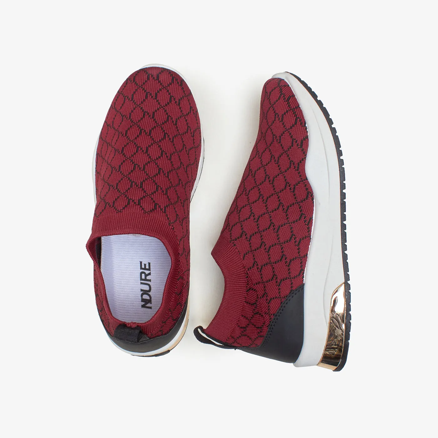 Women's Slip-On Sneakers Responsive Control Low Impact