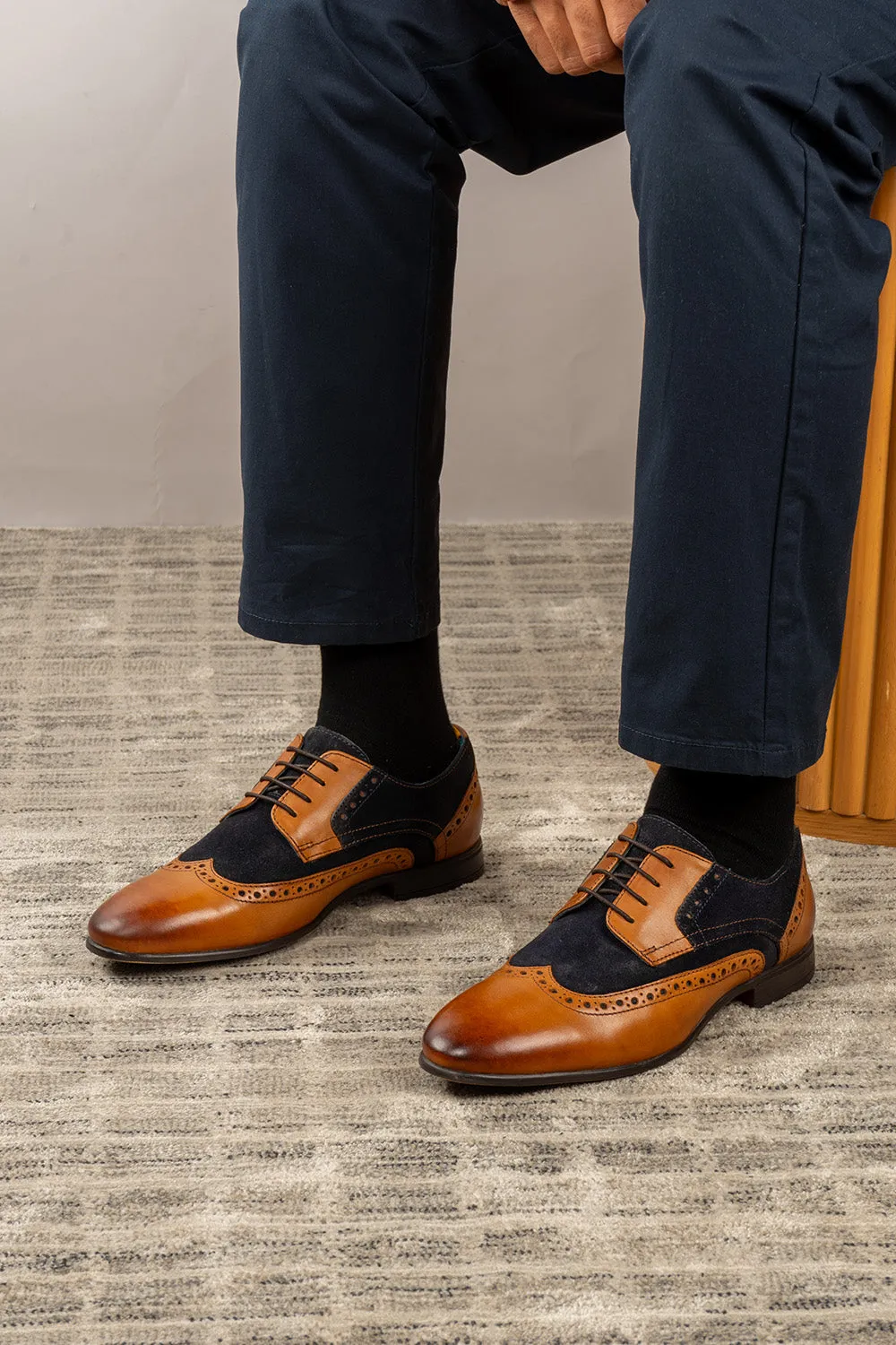 Endless Style Low Tone Miles Tan/Navy