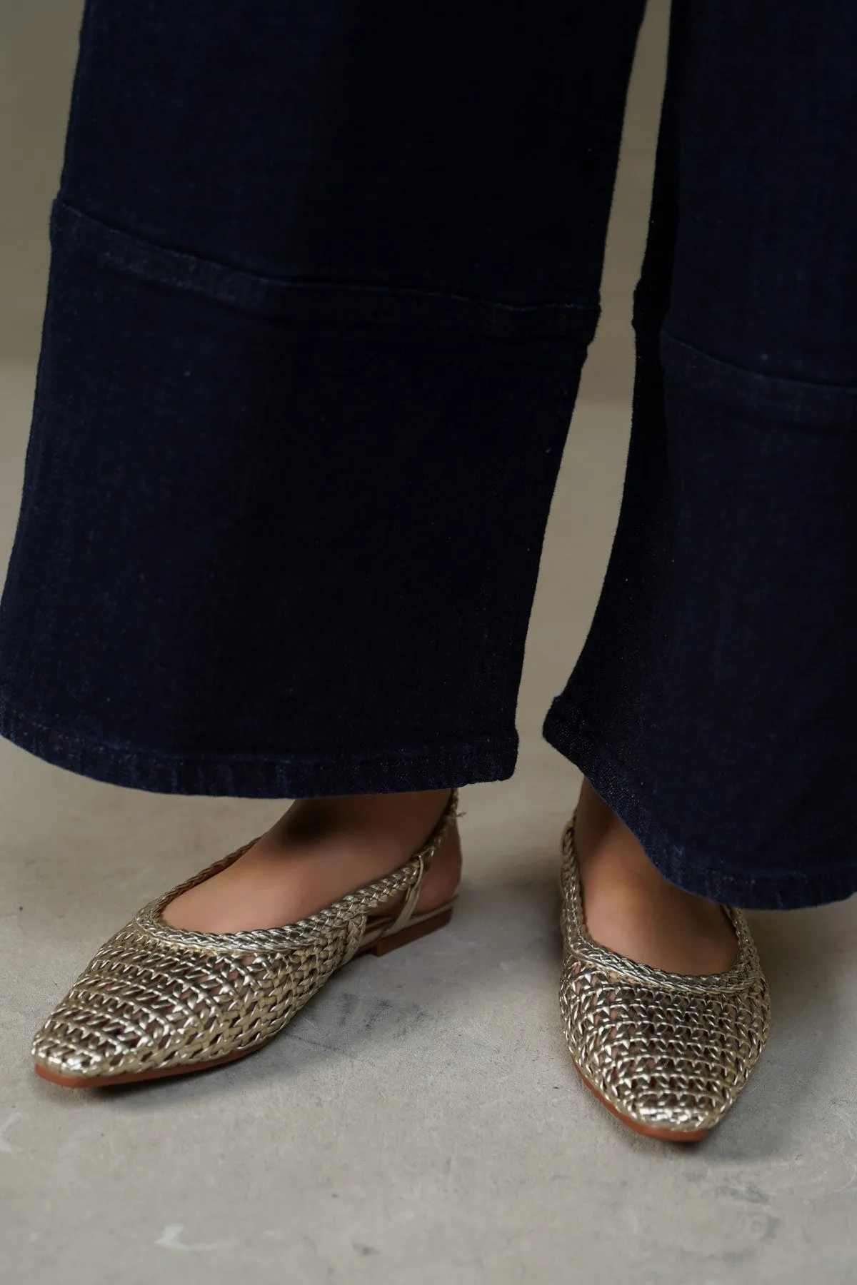 baseball players Light WEAVE SLINGBACKS