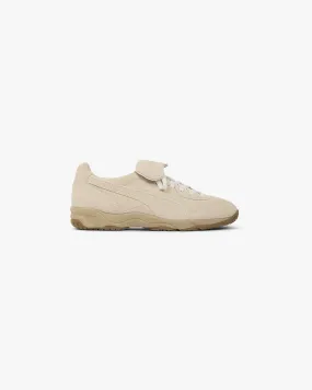 Represent X Puma King Indoor - Light Sand sueded fabric