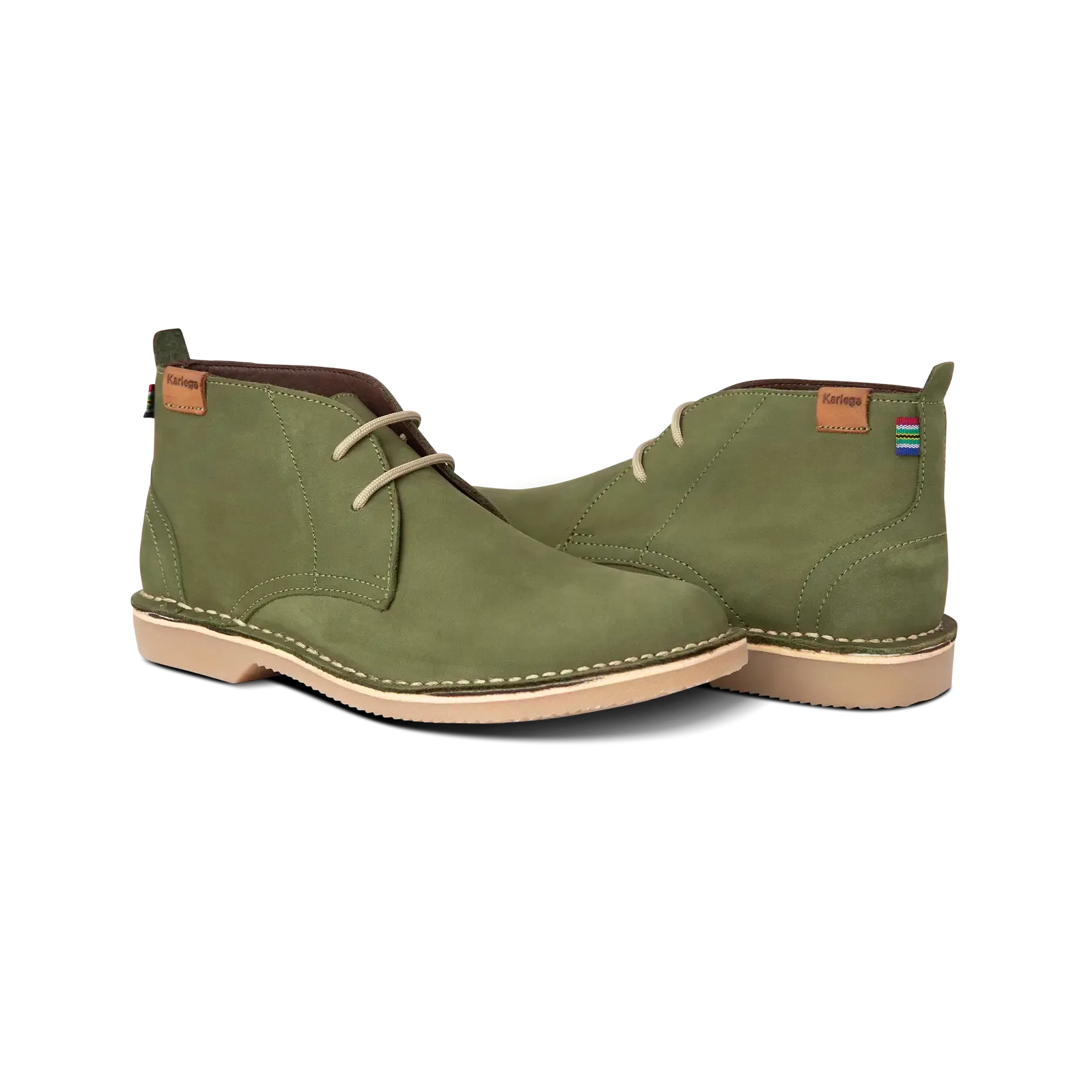 Elastic Material Kariega Veldskoen (Natural Sole)