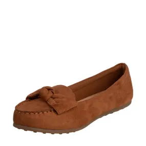 Payless Comfort Plus by Predictions Women's Sarma Driving Moccasin Reinforced toe