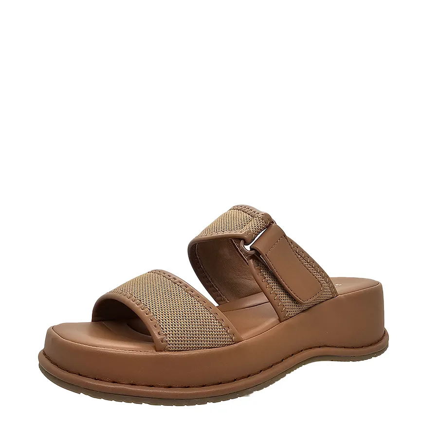 Payless Step One Slide Women's Knit Two Band Slide Friction Reduction Design