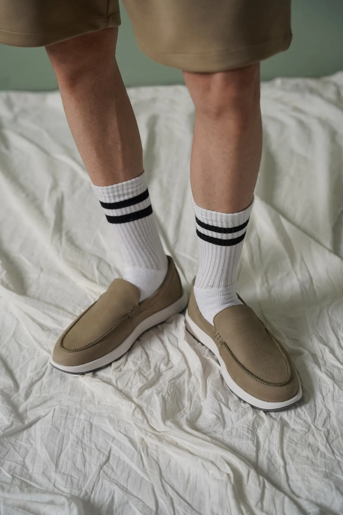 AIR LEATHER LOAFERS Abrasion Resistant Upper Unbeatable cushioning