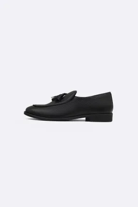 GRAINED LEATHER TASSEL LOAFERS weekend