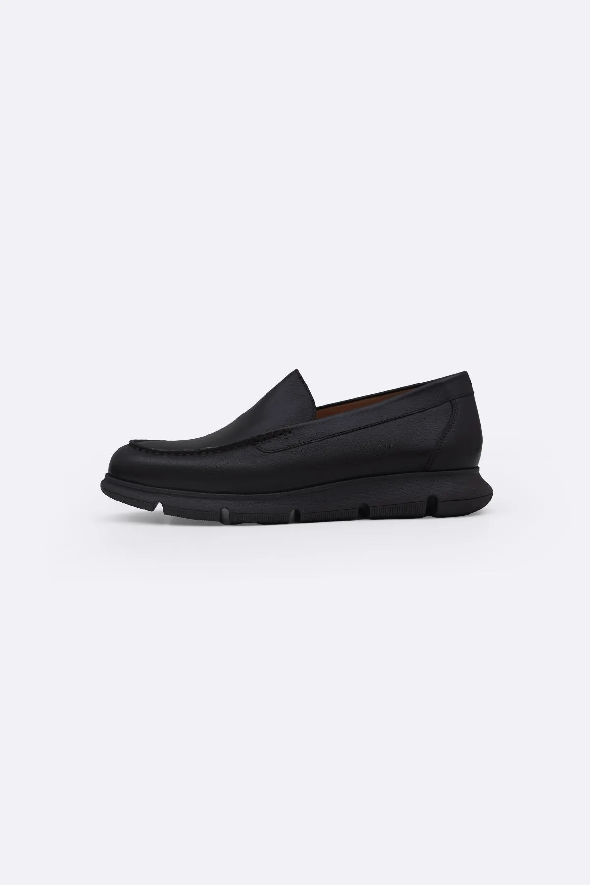 Tear Resistant Knit AIR-SOLE LEATHER LOAFERS