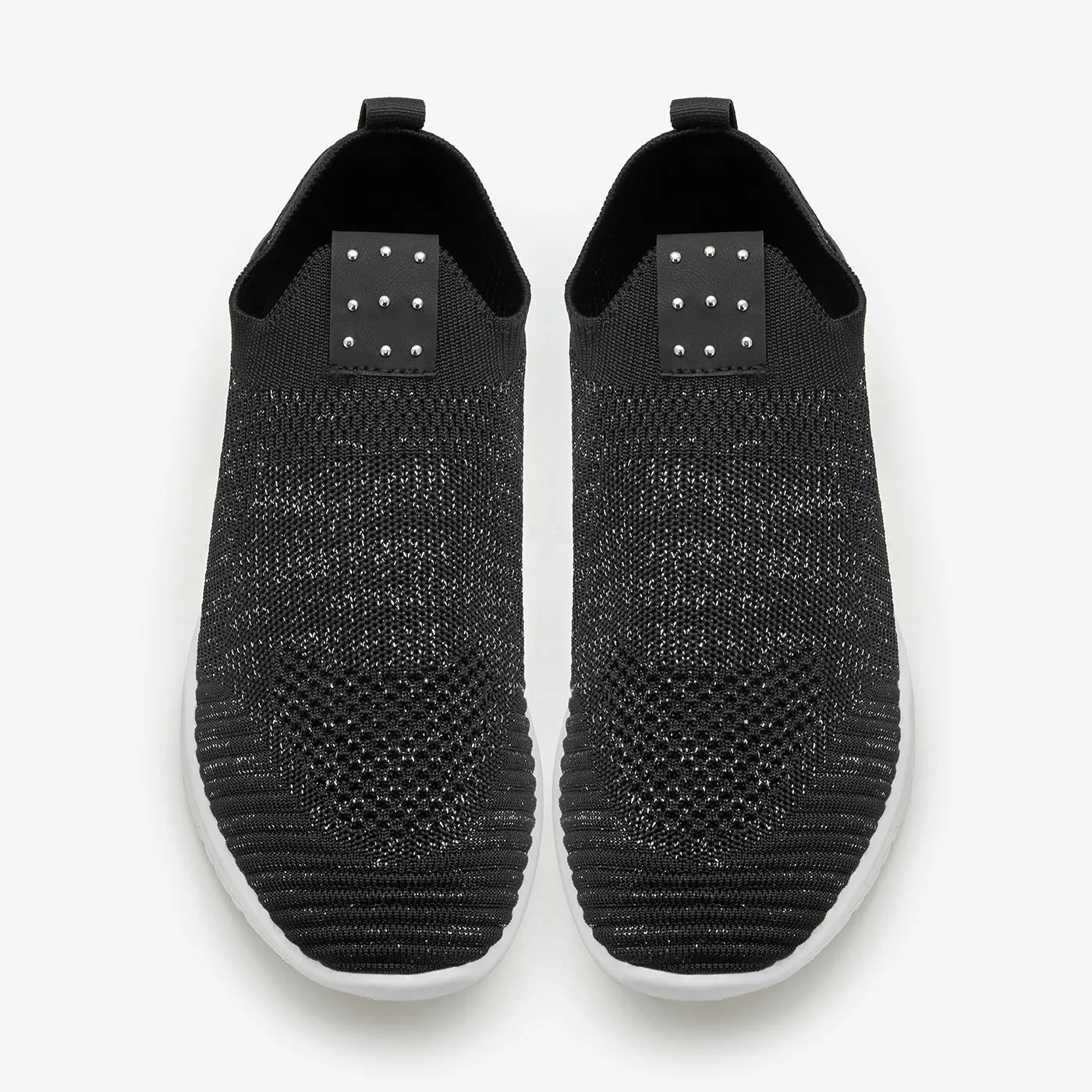 Women's Slip-On Sneakers Casual Wear Rubberized Finish