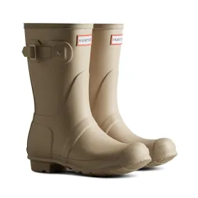 Hunter Original Short Boot - Stone Textile Lining