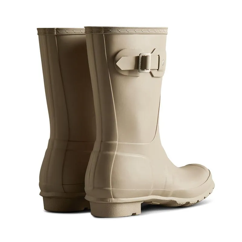 High Traction Rainy Days Hunter Original Short Boot - Stone