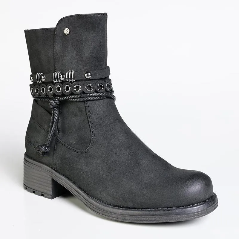 Anti Odor Rural Traveler Pierre Cardin Cassie Boot - Black