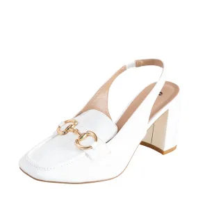 Payless Fioni Women's Calista PU Heeled Slingback Superior Look Shock Absorption Technology