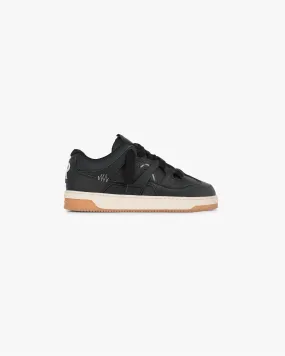 Soft Touch Interior lace - type Bully Sneaker - Black Gum