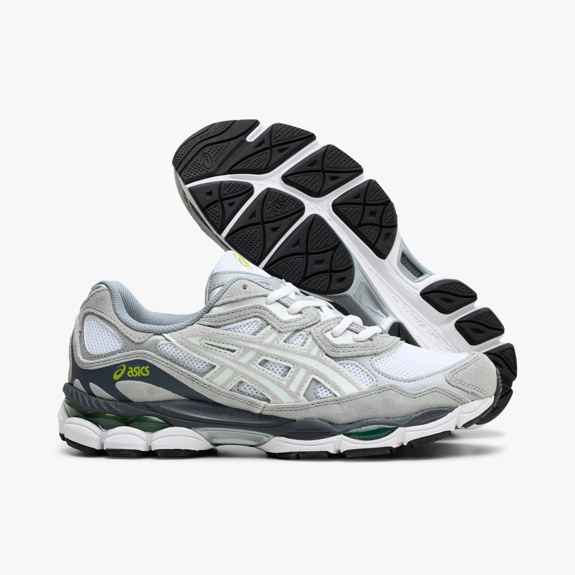 Adaptive design Reflective Safety Details ASICS GEL-NYC White / Glacier Grey