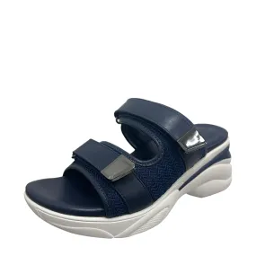 Supportive Heel Counter Payless Comfort Plus by Predictions Women's Ginnie Low Wedge Slide