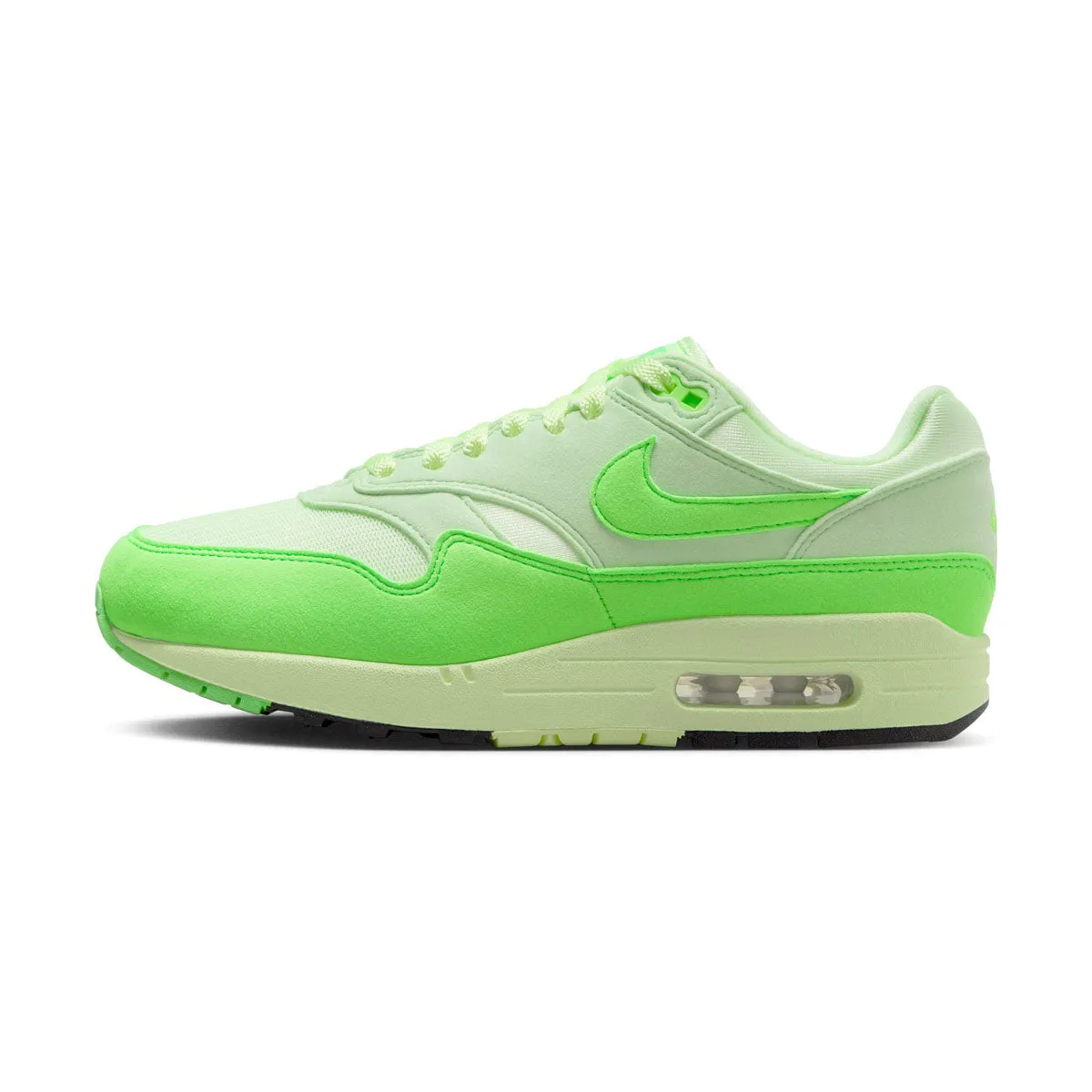 Stretchable Openings Supportive Nike Air Max 1 '87 High Saturation 'Vapor Green' Women's Shoes