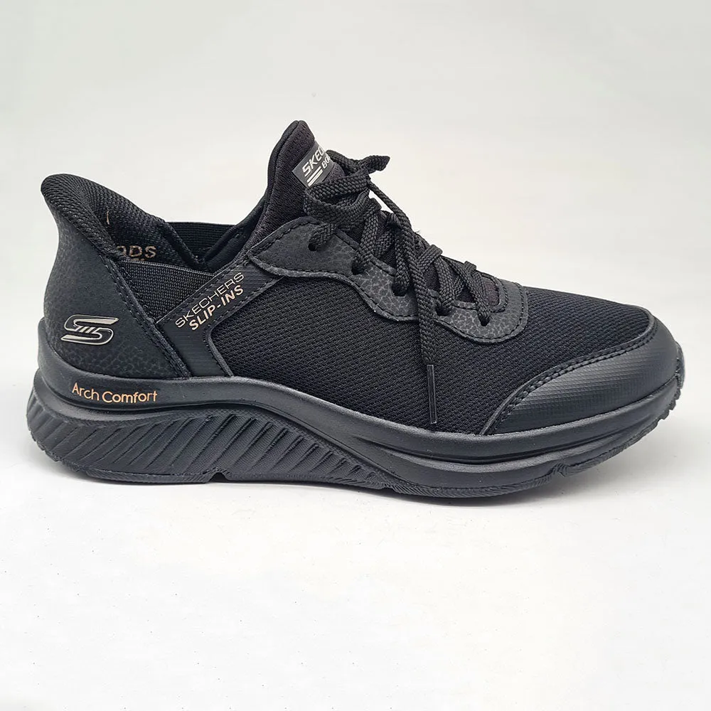Skechers Bobs Arch Comfort B Sweet Sneaker - Black Breath Zone