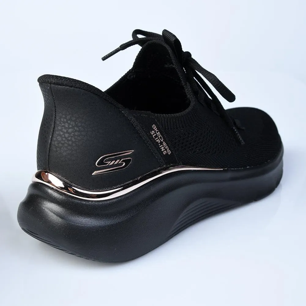 Skechers Bobs B Love Sneaker - Black Secure Lace Lock