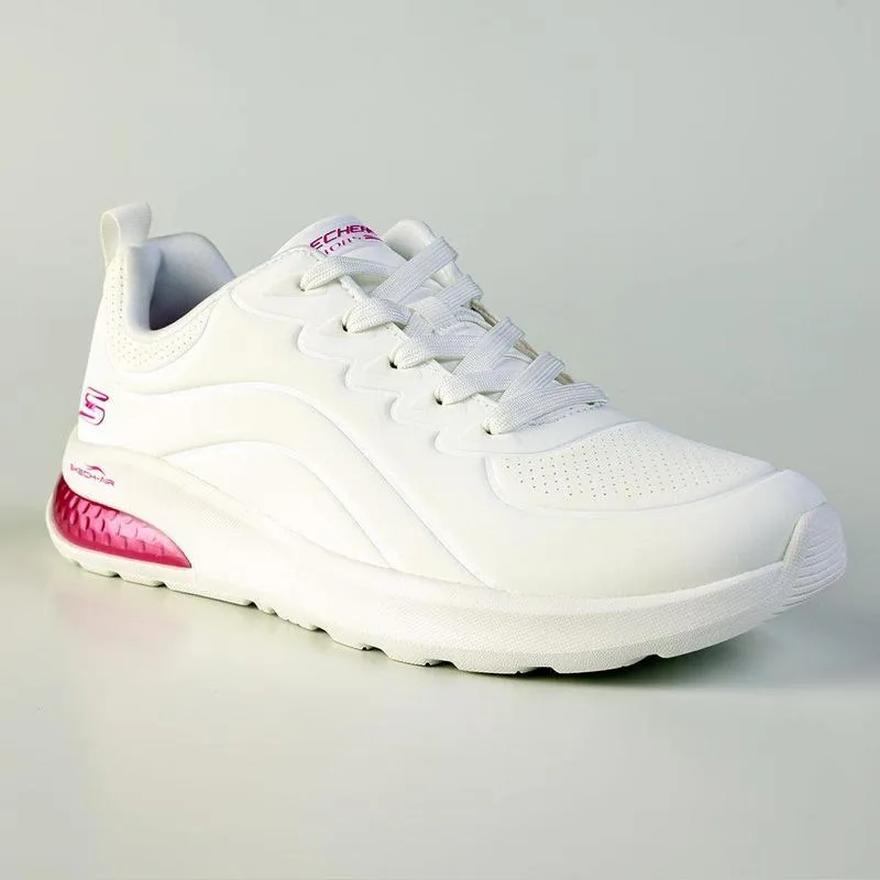 Skechers Bobs Vision Arts Sports Sneaker - White Sneaker Online Shopping Microfiber Insole