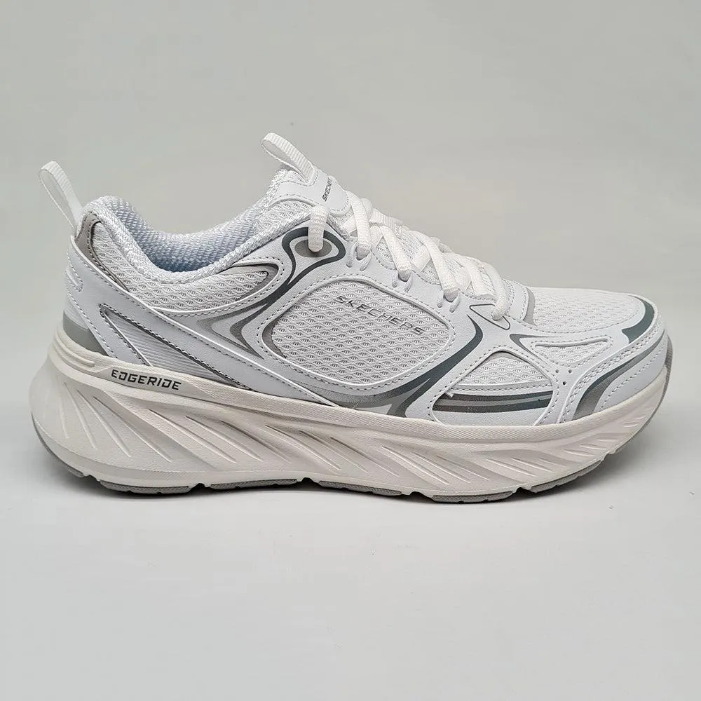 Skechers Edgeride Lace Up Sneaker - White Motion Ease Basic Appeal