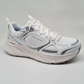 Skechers Edgeride Lace Up Sneaker - White Lateral Support Frame Slip Choice