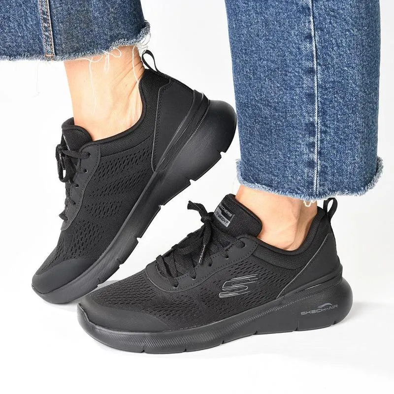 Skechers Skech-Air Dynamight 2.0 Sneaker - Black Black Shock Diffusion Pad