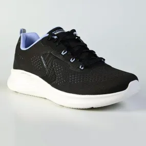 Skechers Skech-Lite Pro Sneaker - Black / Blue foam padding