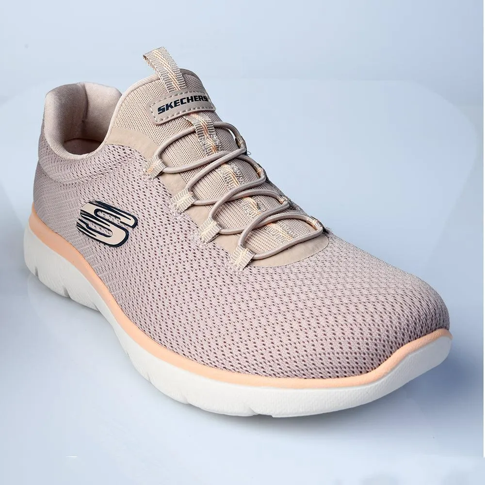 Plant Based Materials Fitness Lovers Skechers Summits Slip On Sneaker - Taupe
