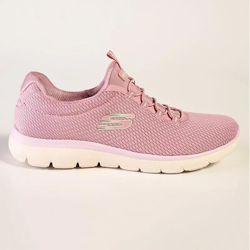 Skechers Summits Sports Sneaker - Mauve Multi Seamless Comfort