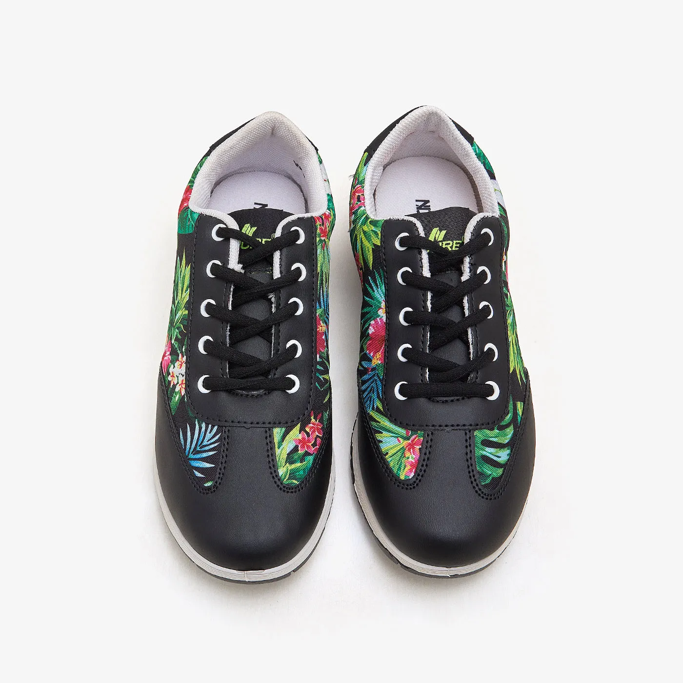 Women's Lace-Up Sneakers Foam Cushioning Hyperlock Heel Counter