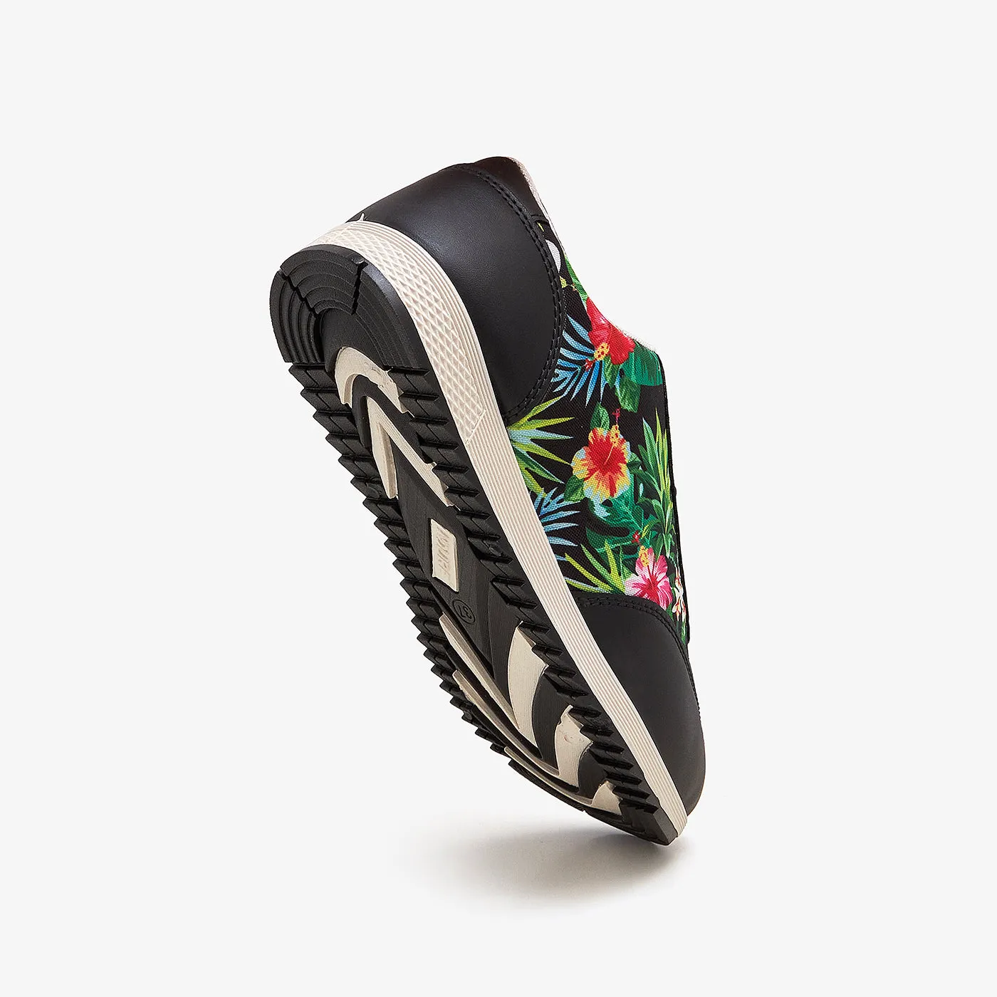 Women's Lace-Up Sneakers Collapsible High Fit