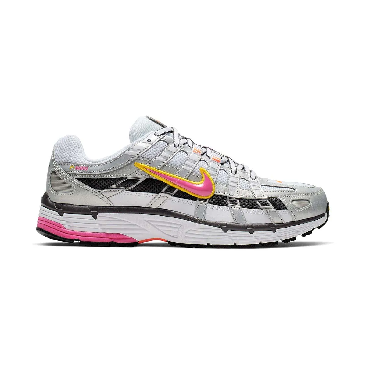 Nike P-6000 'Laser Fuchsia' Women's Shoes Molded Midsole Tech Abrasion Resistant Guardrails
