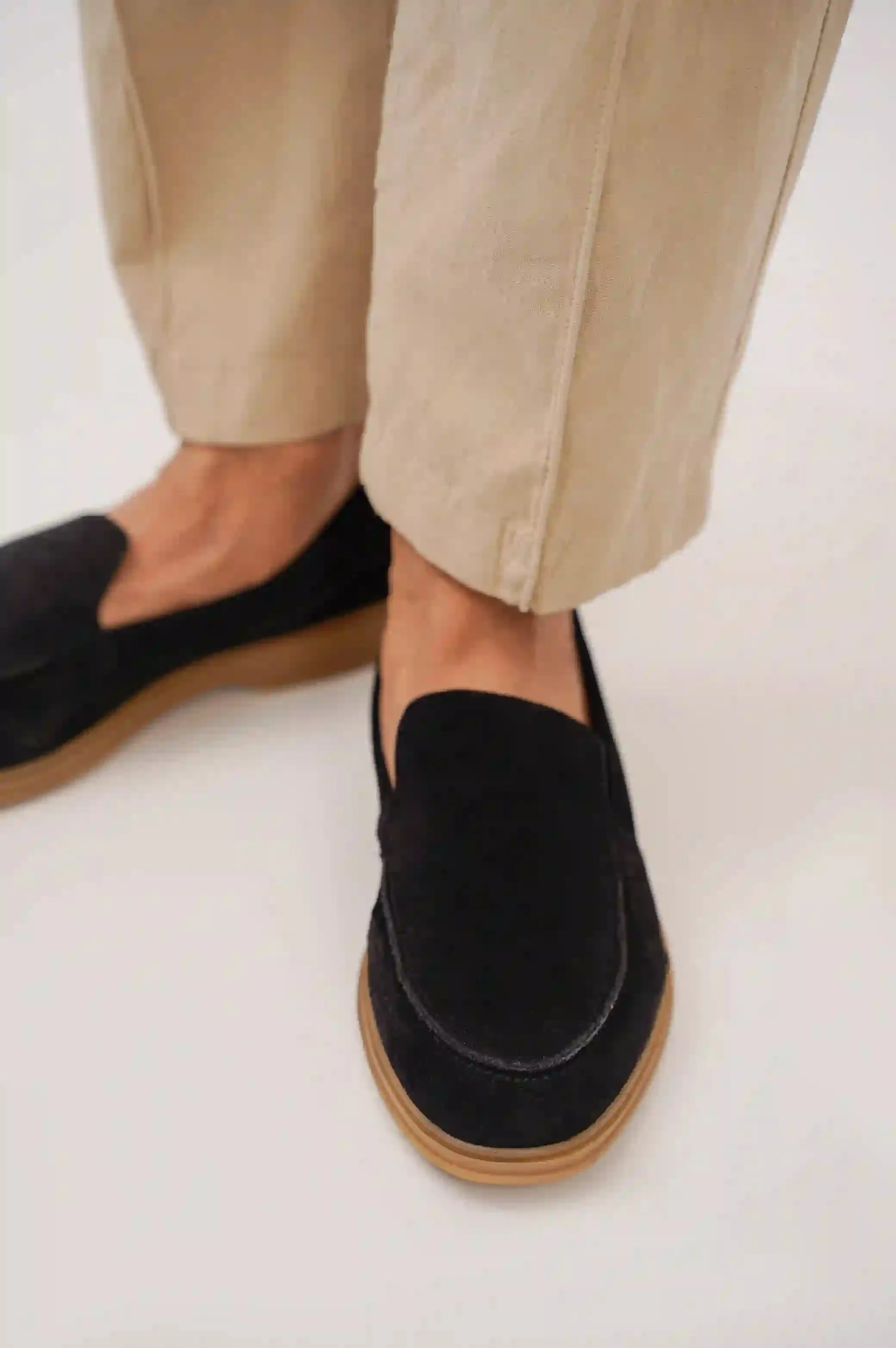 SLIP ON LOAFERS Recycled Material Footbed