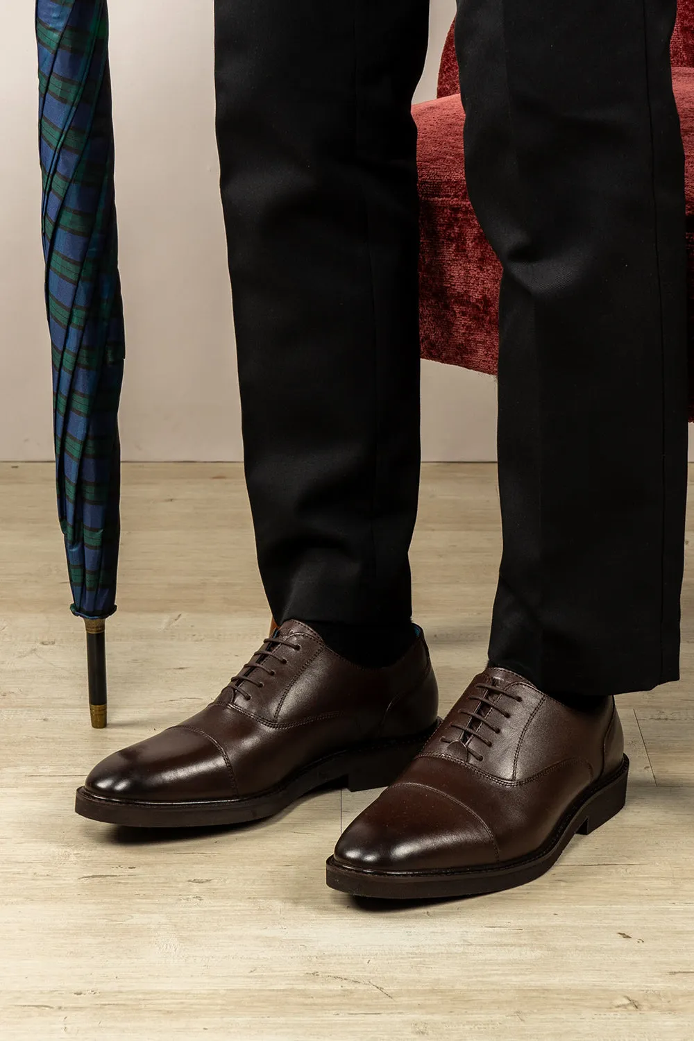 Low volume Perforated Details Flint Brown