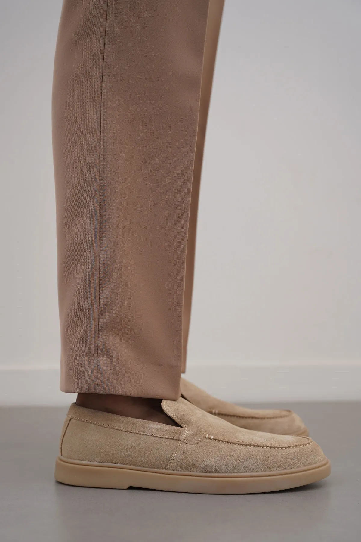 Arched Support SUEDE LEATHER SLIP-ON LOAFERS