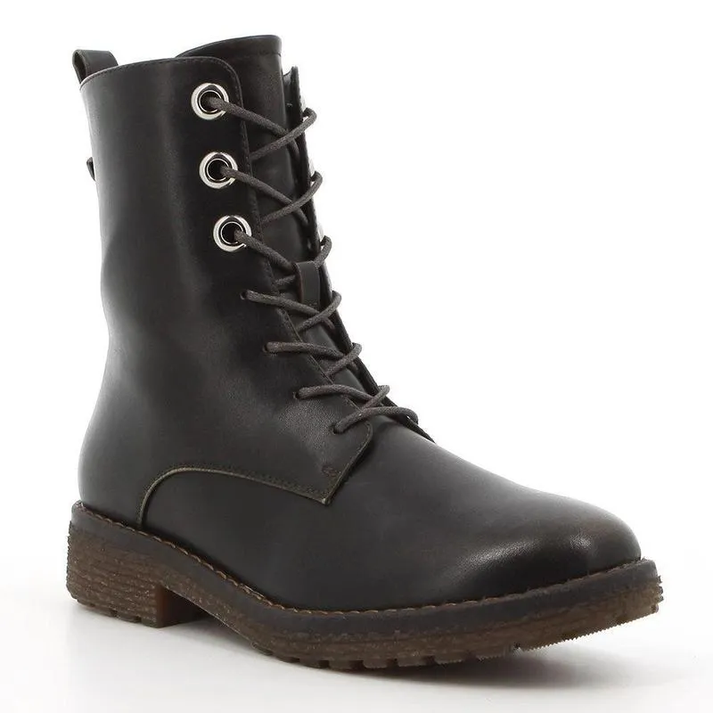 Comfortable Stretch Soft Style By Hush Puppies Bela Boot - Chocolate