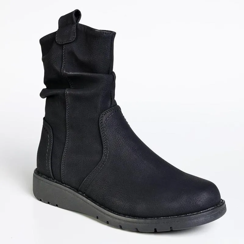 Smart Design Soft Style by Hush Puppies Laura Ankle Boot - Black