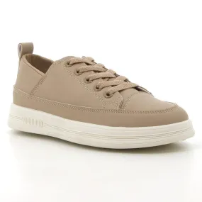 High Traction Tread Foam Comfort Soft Style by Hush Puppies Tavi Sneaker - Sand Mono