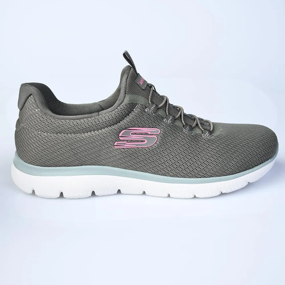 Moisture control Skechers Summits Slip On Sneaker - Olive