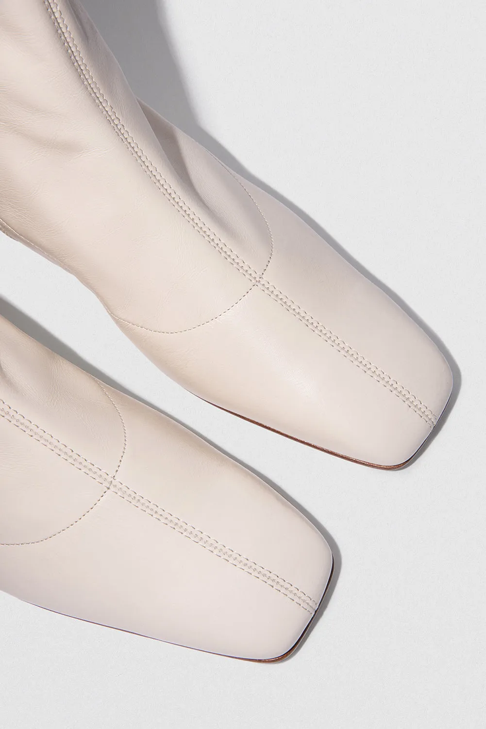 horseback riding Este Boot White Leather