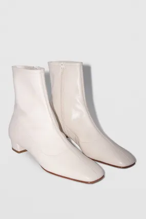 Red Dynamic lining Este Boot White Leather