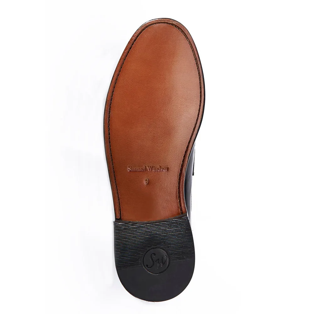 Penny Loafer - Black Workplace Traffic Classic Shape