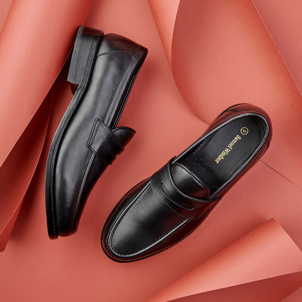 Meeting Mode Quiet Workspace Penny Loafer - Black