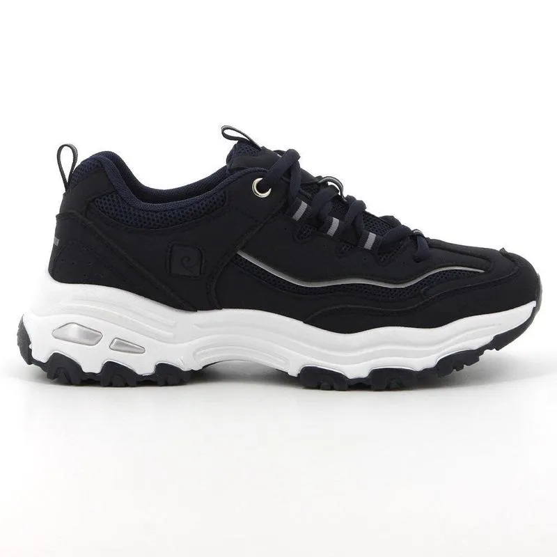 Padded chic Rigidity Control Pierre Cardin Ladies Chunky Sneaker - Navy Pewter