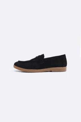 Reinforced Heel Cup SUEDE LEATHER LOAFERS