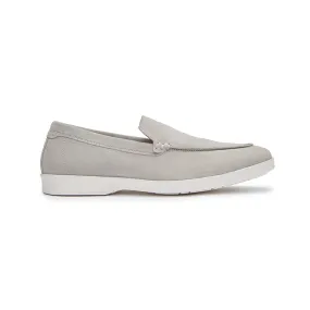 Always Sharp Korean Line Suede Loafer - Pumice