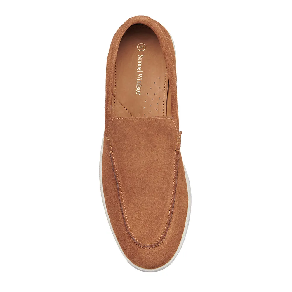Balance Comfort Step Routine Suede Loafer - Spice