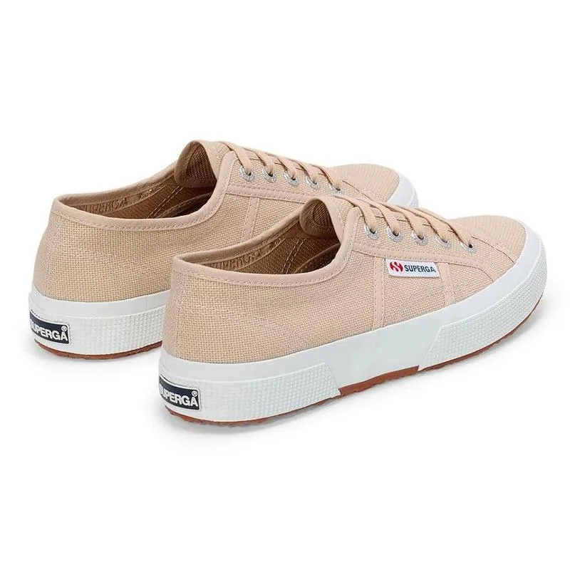 Superga 2750 Cotu Classic Canvas Sneaker - Beige Shock Diffusing Platform