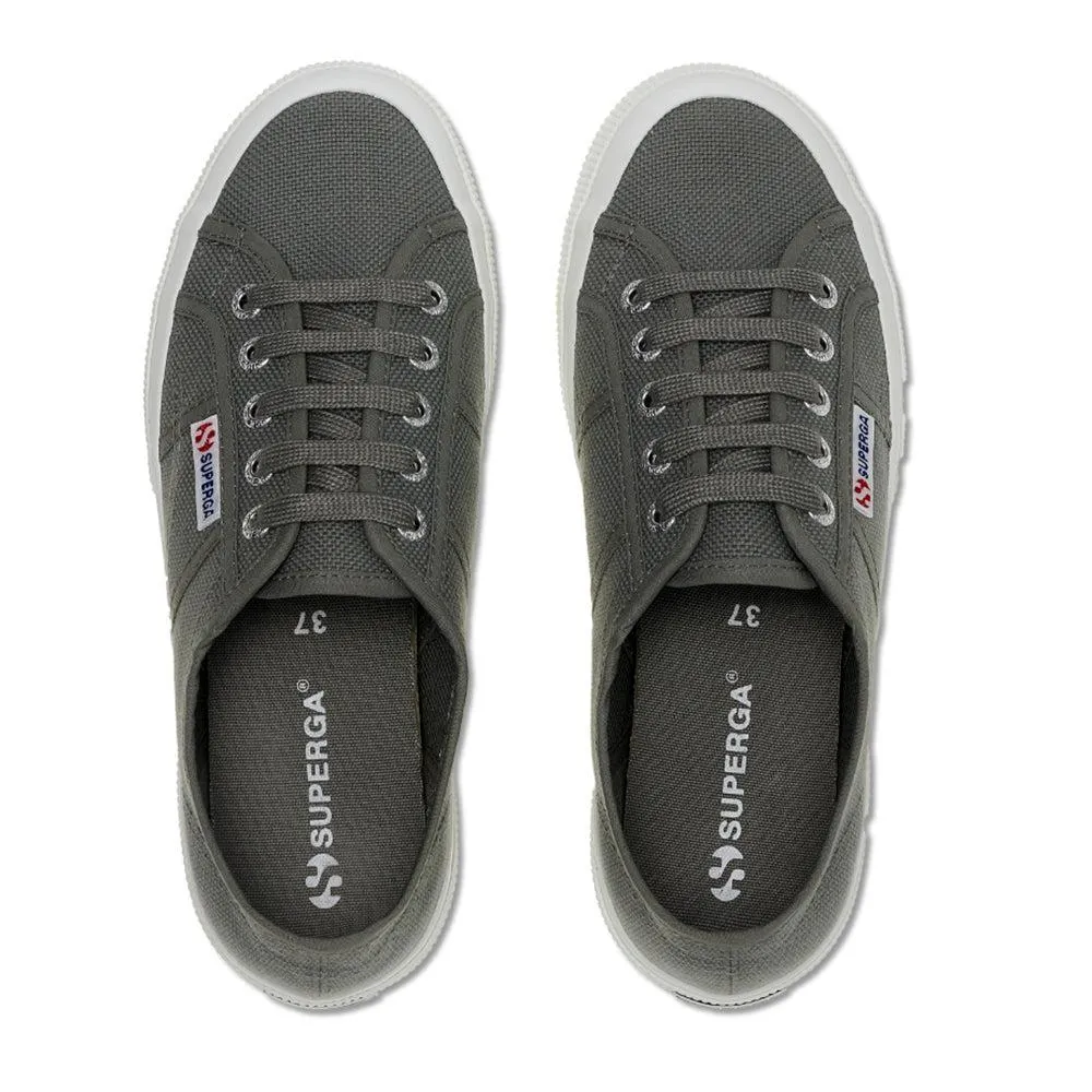 Structured Pace anti slip grip Superga  2750 Cotu Classic Canvas - White/Grey