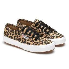 Superga 2750 Fantasy Cotu Classic Canvas - Leopard Print Memory Foam Adaptation Hyperlock Heel