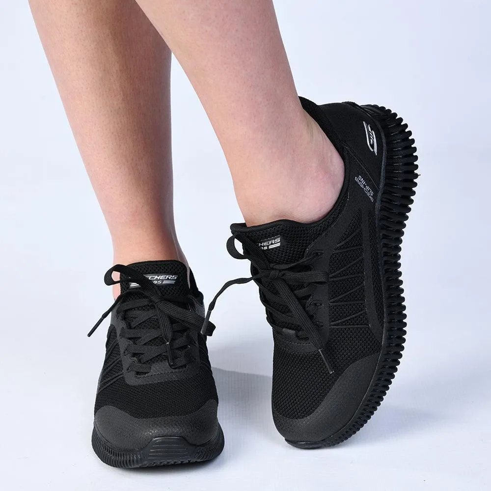 Skechers Bobs Geo Lite Sneaker - Black Street Sport Easy Movement